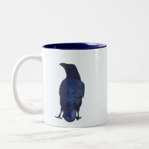 Taza Bicolor Crow