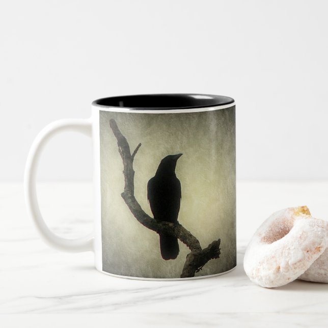Taza Bicolor Crow (Con donut)