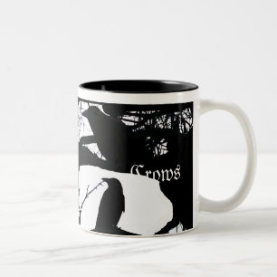 Taza Bicolor Crows