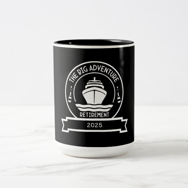 TAZA BICOLOR CRUCERO DE JUBILACIÓN (Centro)