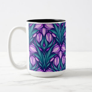 Taza Bicolor Cruces de primavera