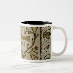 Taza Bicolor Cruz de Sbeitla, de la basílica de Henchir Ali