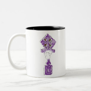 Taza Bicolor Cruz etíope 2