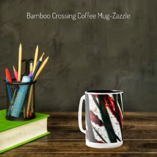 Taza Bicolor Cruzado de bambú