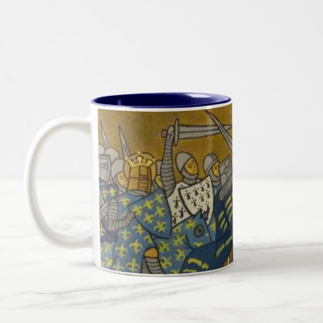 Taza Bicolor Cruzados (Izquierda)
