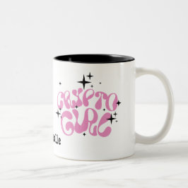 Taza Bicolor Crypto Chica Mug