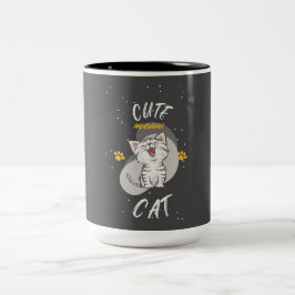 TAZA BICOLOR CUADRAR CAT