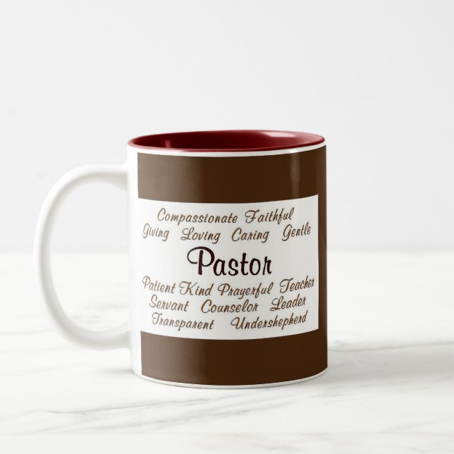 Taza Bicolor Cualidades del pastor