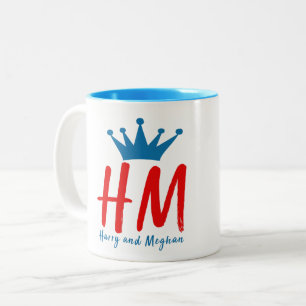 Taza Bicolor Cuando Harry resolvió Meghan