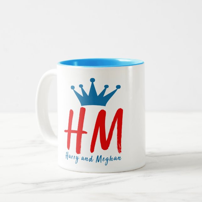 Taza Bicolor Cuando Harry resolvió Meghan (Anverso izquierdo)