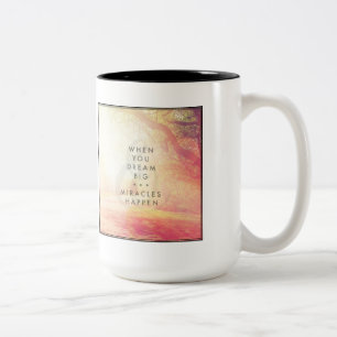 Taza Bicolor Cuando usted soña