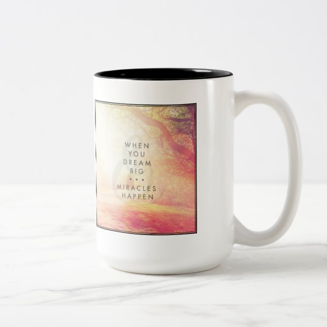 Taza Bicolor Cuando usted soña (Derecha)