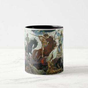 Taza Bicolor Cuatro jinetes de la apocalipsis