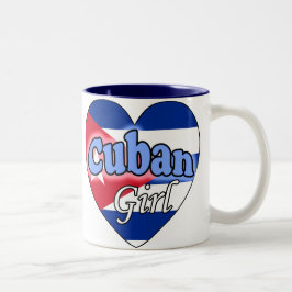 Taza Bicolor Cuban Girl