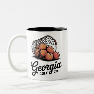 Taza Bicolor Cubeta de rango de Green Georgia Golf Co