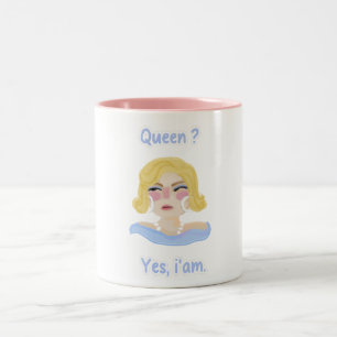 Taza Bicolor Cubierta de la Reina