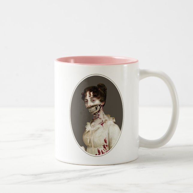 Taza Bicolor Cubierta del zombi (Derecha)