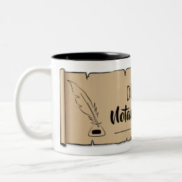 Taza Bicolor Cuchillo de la pluma de desplazamiento público de 