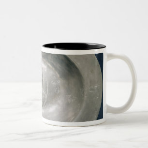 Taza Bicolor Cuenco de la sangría, francés, siglo XV, estaño