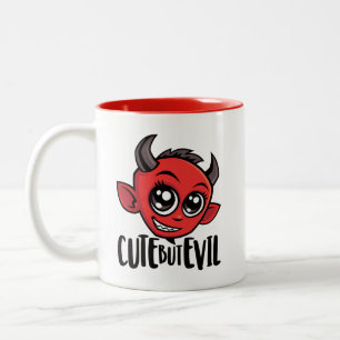 Taza Bicolor Cuerdo pero malvado