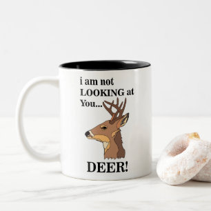 Taza Bicolor Cuerno de Ciervo Divertido