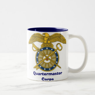 Taza Bicolor cuerpo de intendente, intendente cuerpo