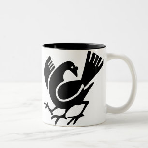 Taza Bicolor Cuervo Legged tres