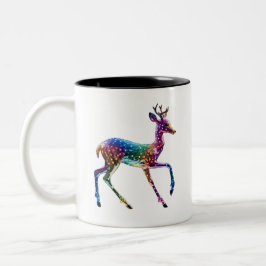 Taza Bicolor Cuidada Giraffe Colorida