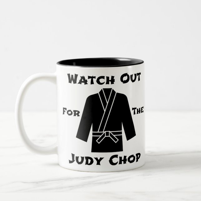 Taza Bicolor Cuidado Con El Judy Chop (Izquierda)