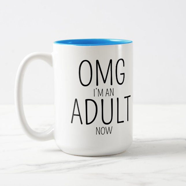 Taza Bicolor Cumpleaños 18 (Izquierda)