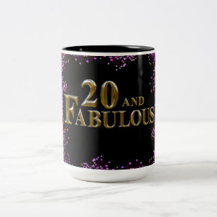 Taza Bicolor Cumpleaños 20