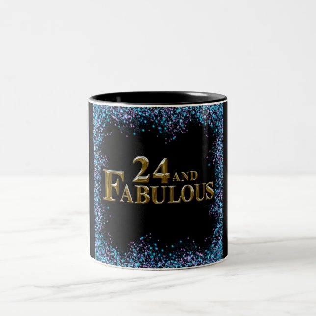 Taza Bicolor Cumpleaños 24 (Centro)