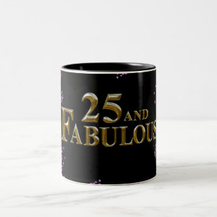 Taza Bicolor Cumpleaños 25