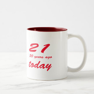 Taza Bicolor cumpleaños 41