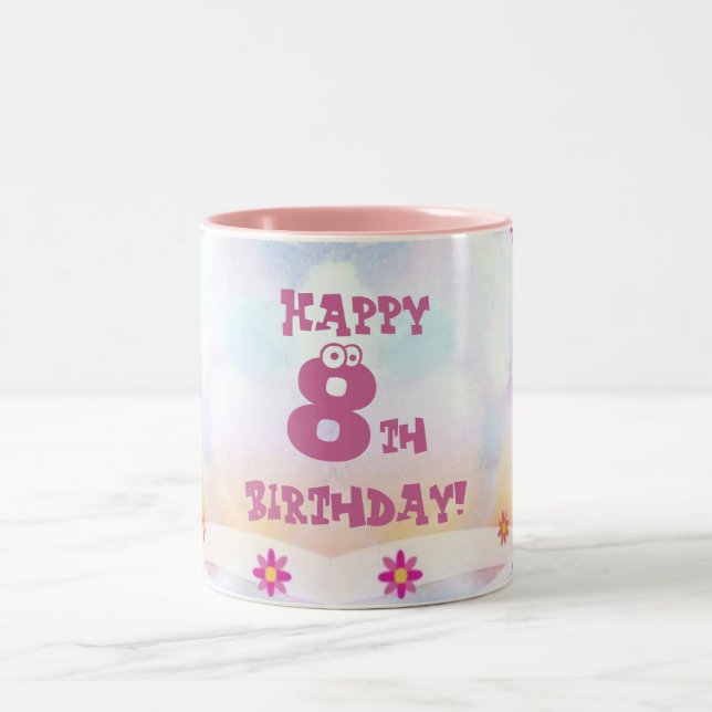 Taza Bicolor Cumpleaños de niños (Centro)