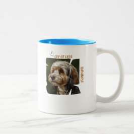 Taza Bicolor Cup of Love Dog Lover Coffee Gift Ideas