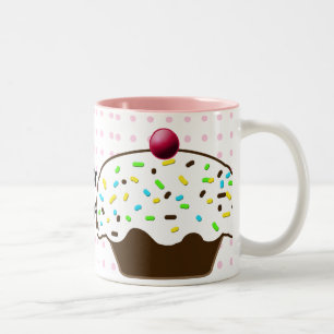 Taza Bicolor Cupcakes Cupcakes