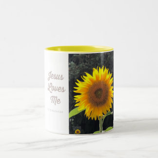 Taza Bicolor Cuppainspiración Jesús me ama
