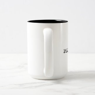 Taza Bicolor Cups Cat on Coffee