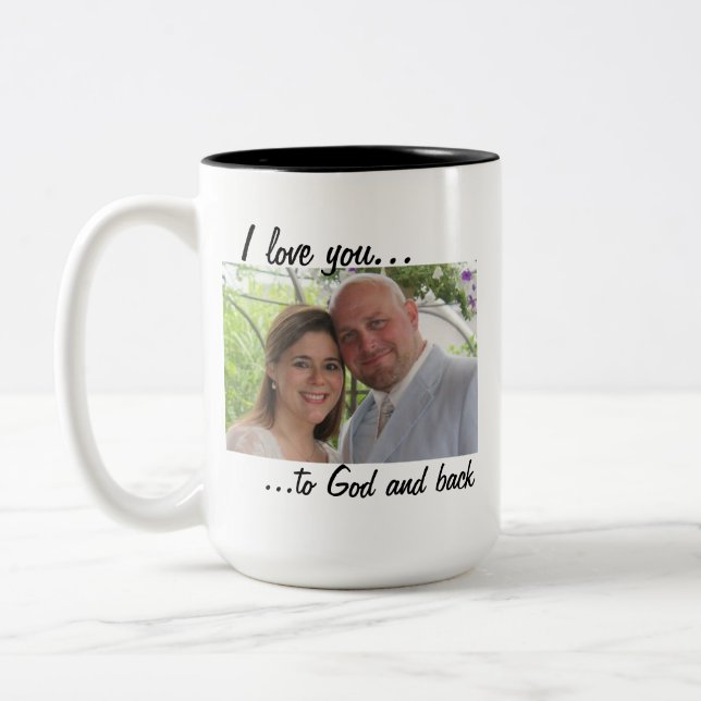 Taza Bicolor ¡Cusomize él! Cristalería (Izquierda)