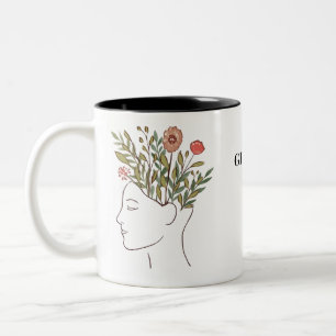 Taza Bicolor Custom Grow At Your Own Pace Mug