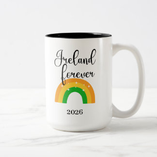 Taza Bicolor Custom Irish Mug 15 oz two tone