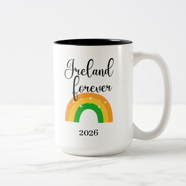 Taza Bicolor Custom Irish Mug 15 oz two tone (Derecha)