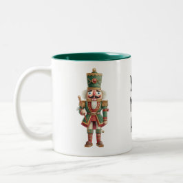 Taza Bicolor Custom Nutcracker Christmas 
