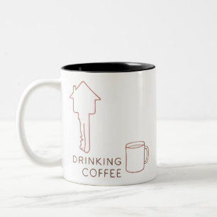 Taza Bicolor Custom Realtor Closing Gift Mug
