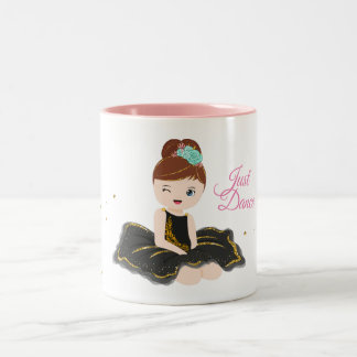 Taza Bicolor Cuta Ballerina