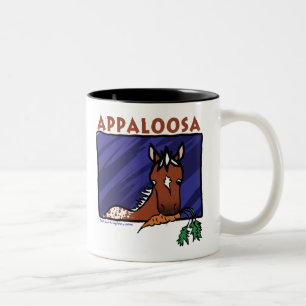 Taza Bicolor Cute Appaloosa