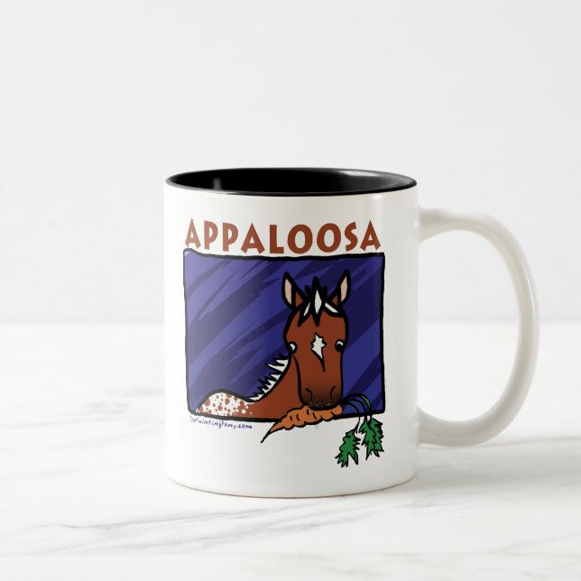 Taza Bicolor Cute Appaloosa (Derecha)