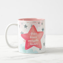 Cute Aries Zodiac Rótulo Mug personalizado para Ch