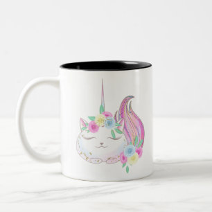 Taza Bicolor Cute Caticorn